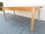 Vintage French Light Oak Farm Table For Sale - Image 11 of 17