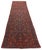 Antique Circa 1910 Red Malayer Hand Knotted Runner 3ft 5in X 15ft 5in For Sale - Image 13 of 16