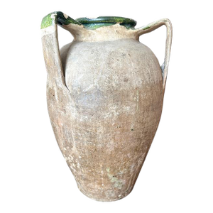19th Century Glazed Biat Urn