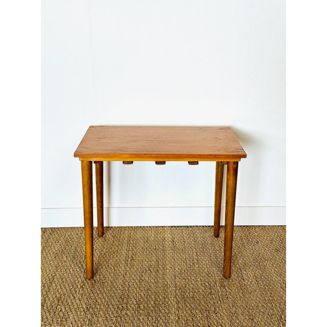 Scandinavian Teak Nesting Coffee Tables, 1960s, Set of 5 For Sale - Image 13 of 18