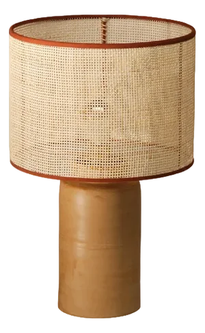 Medium Sonora Rattan Table Lamp by Nassi