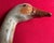 Antique Carved Wood & Paint Decorated Snow Goose Waterfowl Bird Decoy Circa 1920 For Sale - Image 12 of 18