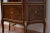 Napoleon III French Mahogany Showcase with Gold Bronze Inlay For Sale - Image 4 of 5