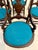 Set of 6 Antique Victorian Eastlake Walnut Dining Chairs With Burled Shield Backs For Sale - Image 11 of 15