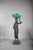 Egyptian Revival Female Figure in Patinated Metal, 1920s For Sale - Image 13 of 15