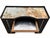 Late 19th Century Late 19th Century Watchmaker’s Bench Restored in Deep Indigo Stain With Original Porcelain Hardware For Sale - Image 5 of 7