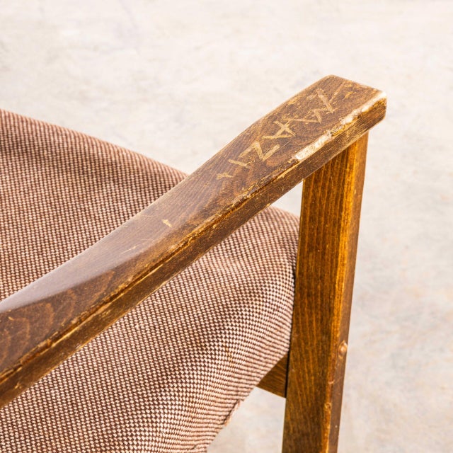 Vintage Cube Lounge Chair, 1950s For Sale - Image 10 of 11