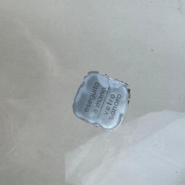 1970s Large Flower Vase attributed to Alfredo Barbini for Barbini, 1970s For Sale - Image 5 of 10