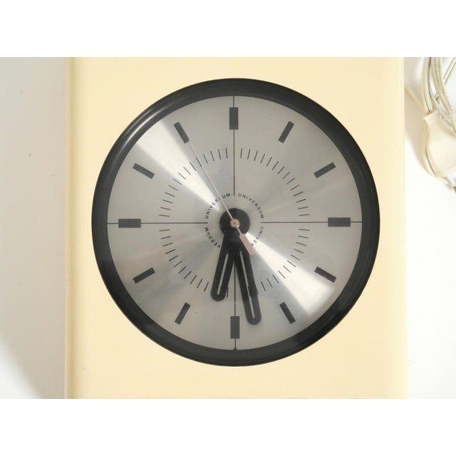Universum Wall Clock with Radio by Adriano Rampoldi for Quelle Versand, 1970s For Sale - Image 11 of 18