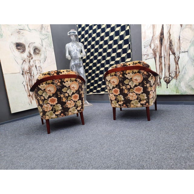 1970s Mid-Century Modern Armchairs by Wilhelm Knoll, 1970s, Set of 2 For Sale - Image 5 of 15