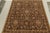 Rug & Kilim Rug & Kilim’s European Tudor Style Kilim in Brown With Gold Floral Pattern For Sale - Image 4 of 9