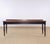 English Antique 92" Mahogany Serving Console Table With Ebonized Turned Legs, Circa 1880 For Sale - Image 3 of 5
