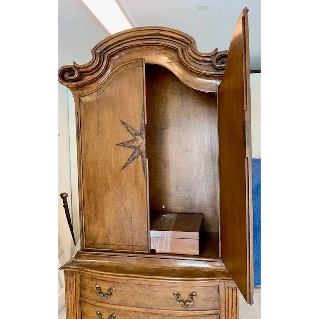 Therien Studio Workshop Portugese Walnut Armoire For Sale In Los Angeles - Image 6 of 10