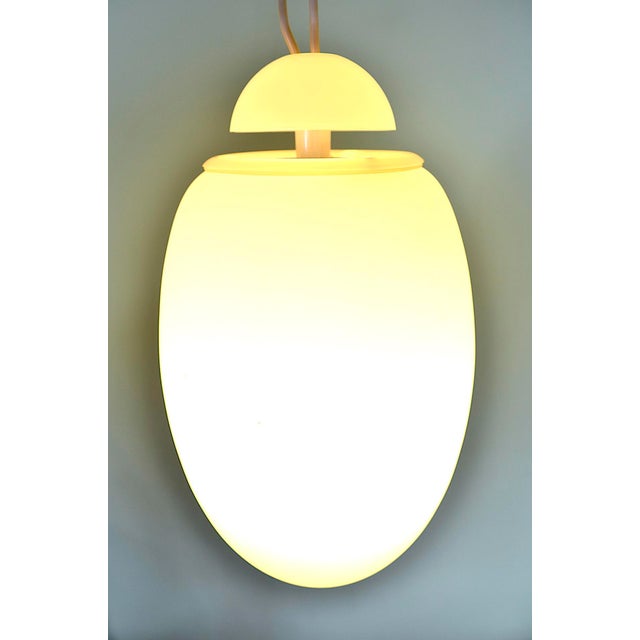 White Brera Pendant Lamp by Achille Castiglioni for Flos, 1980s For Sale - Image 8 of 12