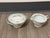 1960s 1960s Noritake “Colburn” Cream & Sugar Set – White, Silver & Blue Floral, Japan For Sale - Image 5 of 12