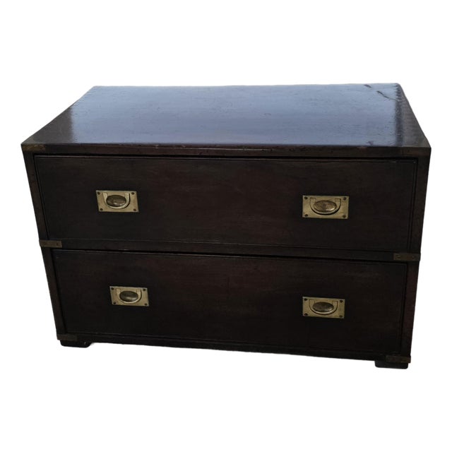 Early 20th Century English Campaign Chest For Sale