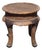 Vintage Mid Century Wicker End Table Side Table For Sale
