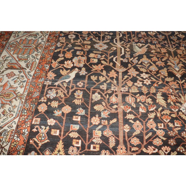 Early 20th Century Persian Bakhtiari Oversize Snake Rug - 13'7" x 22' For Sale - Image 17 of 18