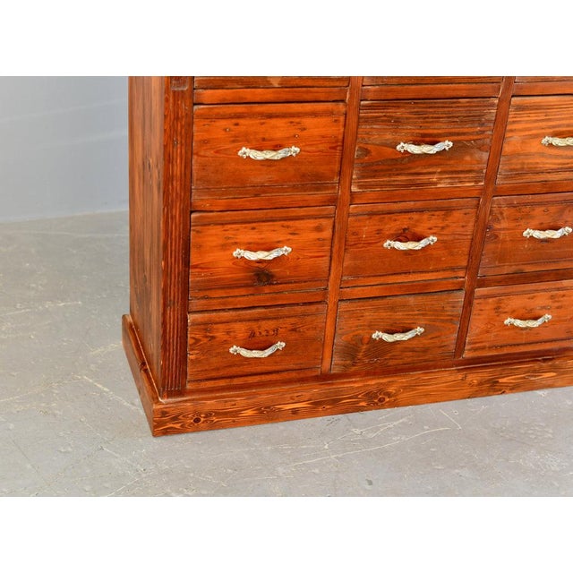 Art Nouveau Ironmongers Drawers, 1890s For Sale - Image 4 of 12