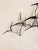 Black Vintage Iron Flock Bird Wall Sculpture MCM Coastal Large 56" Walling Hanging Art For Sale - Image 8 of 8