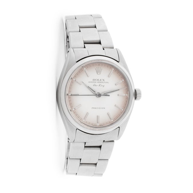 Rolex Oyster Perpetual Air-King Steel Watch For Sale - Image 11 of 11