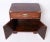Burnt Umber Mid Century Pair of Campaign Style Rosewood Stands For Sale - Image 8 of 9