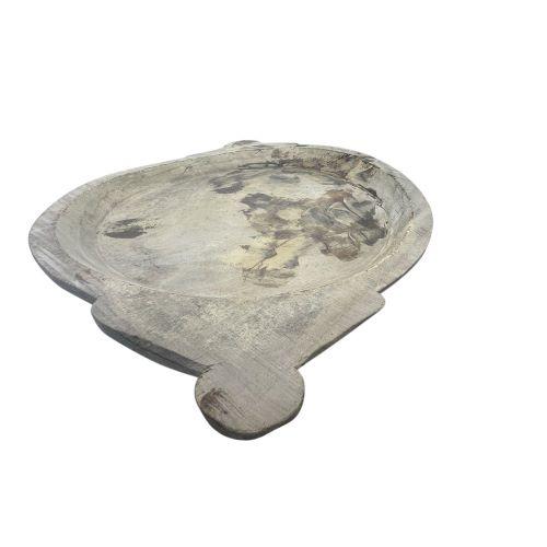 Vintage Wooden Parat Bowl For Sale - Image 4 of 5