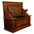Antique 19th Century Italian Renaissance Revival Carved Walnut Bench Settle 1880 For Sale In Portland, OR - Image 6 of 17