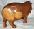 1970s Solid Carved Teak Hippopotamus Figurine For Sale - Image 4 of 6