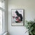 1980s Two Cats Framed Art Poster Museum of Fine Arts For Sale - Image 4 of 11