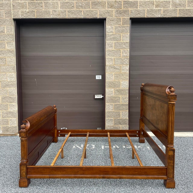 2000s Ethan Allen Townhouse Collection Wentworth King Bed Frame Chairish