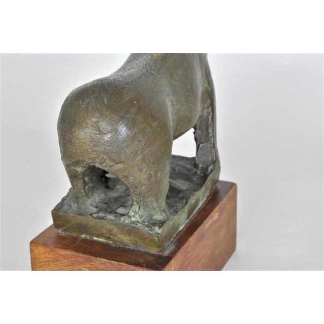 1950s Headless Animal Sculpture, 1950s, Bronze For Sale - Image 5 of 15