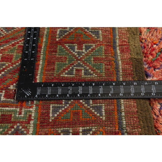 Textile Vintage Beni M'Guild Moroccan Rug, 06'04 X 11'09 For Sale - Image 7 of 10