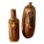 Pair of Gold Modern, Large Vases For Sale