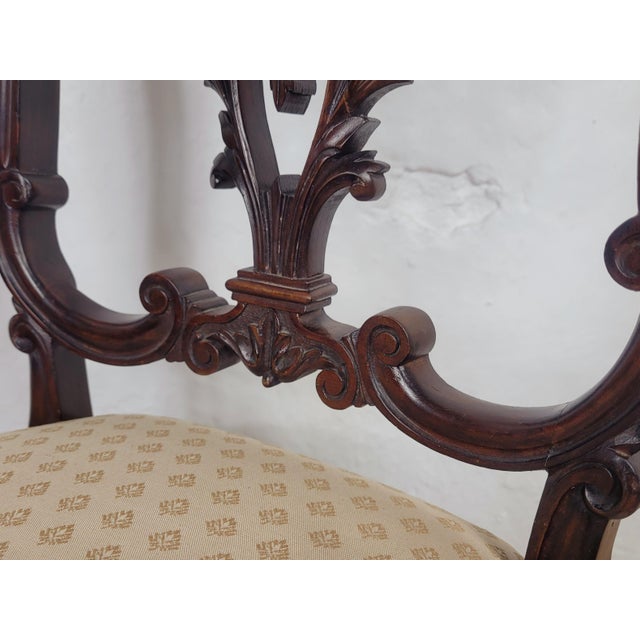 Victorian Carved Nursing Chairs, 1890, Set of 2 For Sale - Image 10 of 18