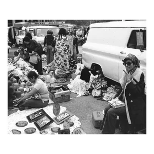 1975 Los Angeles Swap Meet Photograph by Don Ware