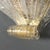 Cream Shell-Shaped Gilt Murano Glass Sconce For Sale - Image 8 of 10