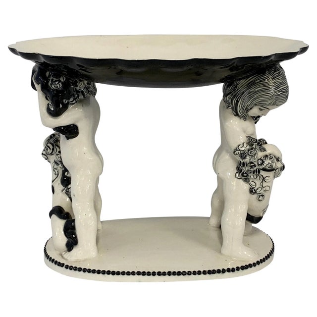Wiener Keramik Werkstätte Centerpiece Putti For Sale - Image 13 of 13