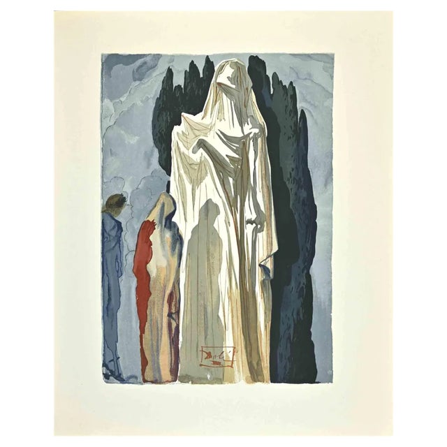 Salvador Dali, The Heretics, Woodcut Print, 1963 For Sale