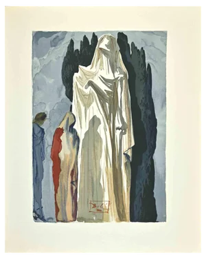 Salvador Dali, The Heretics, Woodcut Print, 1963