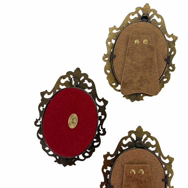 Vintage Frames Children’s Prints Made in Italy - Set of 4 For Sale - Image 4 of 6
