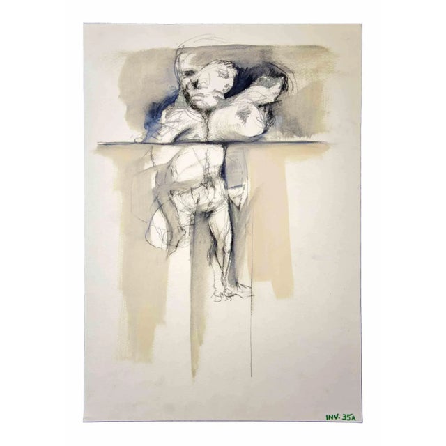 Sadness is an original artwork realized in the 1970s by the Italian Contemporary artist Leo Guida (1992 - 2017). Original...