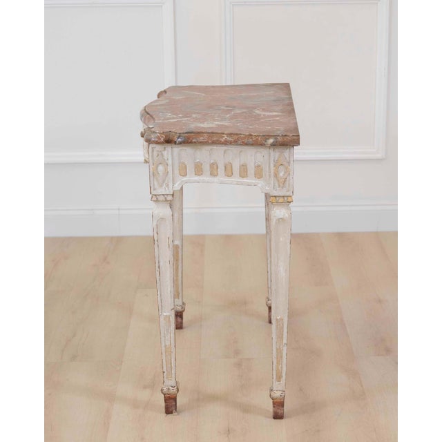 Wood 18th Century Louis XVI Period Console Table For Sale - Image 7 of 9