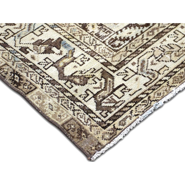 Transitional 1920s Persian Melayer Rug For Sale - Image 3 of 6