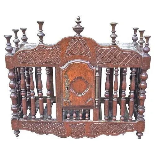 19th Century Antique French Wood Panetiere For Sale - Image 10 of 10