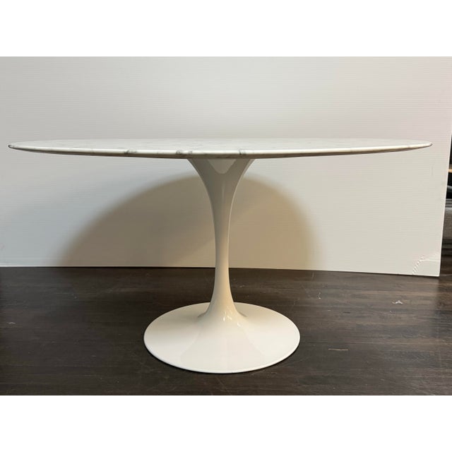 Modway Lippa Artificial Marble Top Table, 54 Inches For Sale - Image 4 of 12