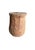 Brown 1970s Aged Javanese Teak Wood Side Table – Sculptural Organic Pedestal For Sale - Image 8 of 10