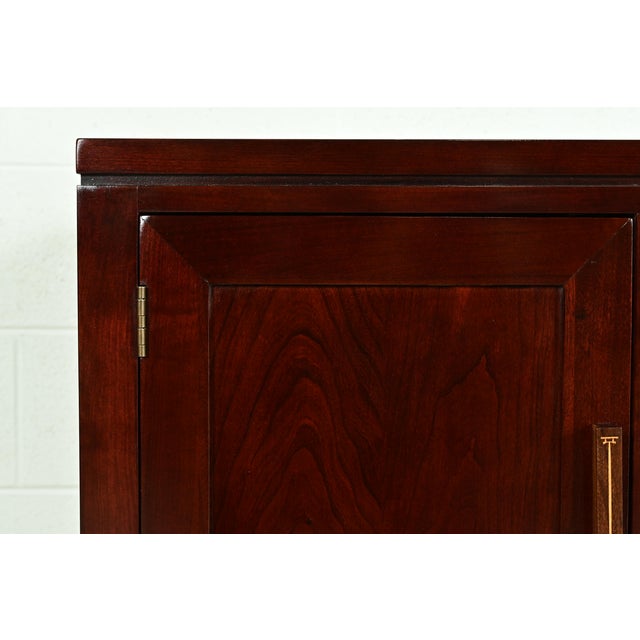 Stickley Arts & Crafts Shaker Cherry Wood Sideboard Buffet For Sale - Image 12 of 17