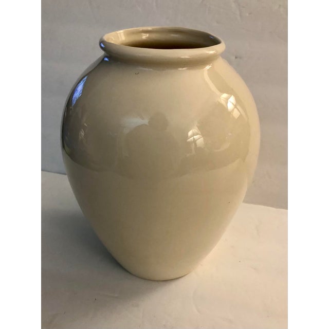 Mid-Century Modern 1970s Blanc De Chine Floral Vase For Sale - Image 3 of 8