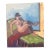 Double Sided Expressionist Figure Studies 10”x12” Two Sided Painting For Sale